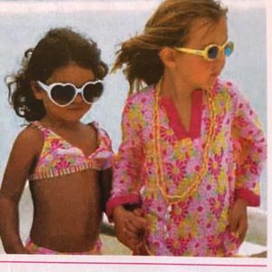 2CHILLIES Kids Sheer Mesh Beach Cover Up